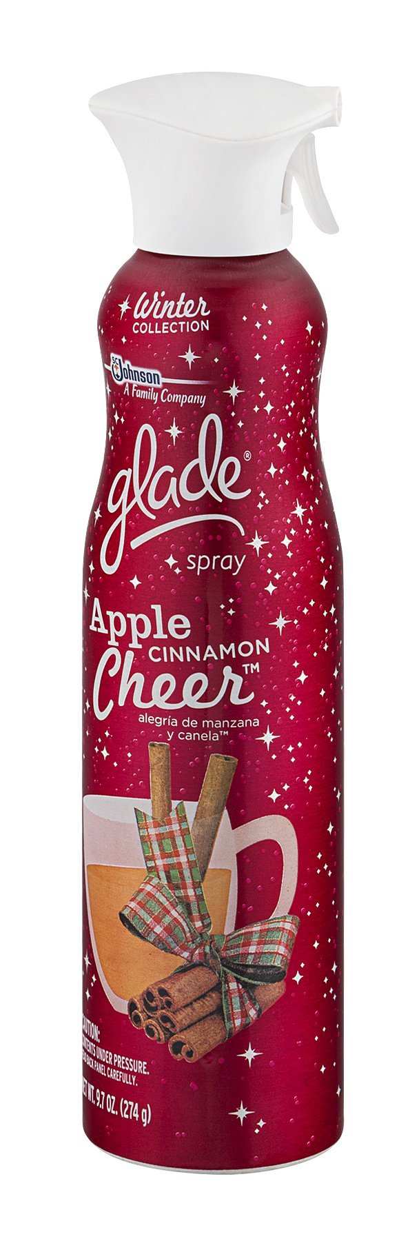Glade Winter Collection Spray, Apple Cinnamon Cheer