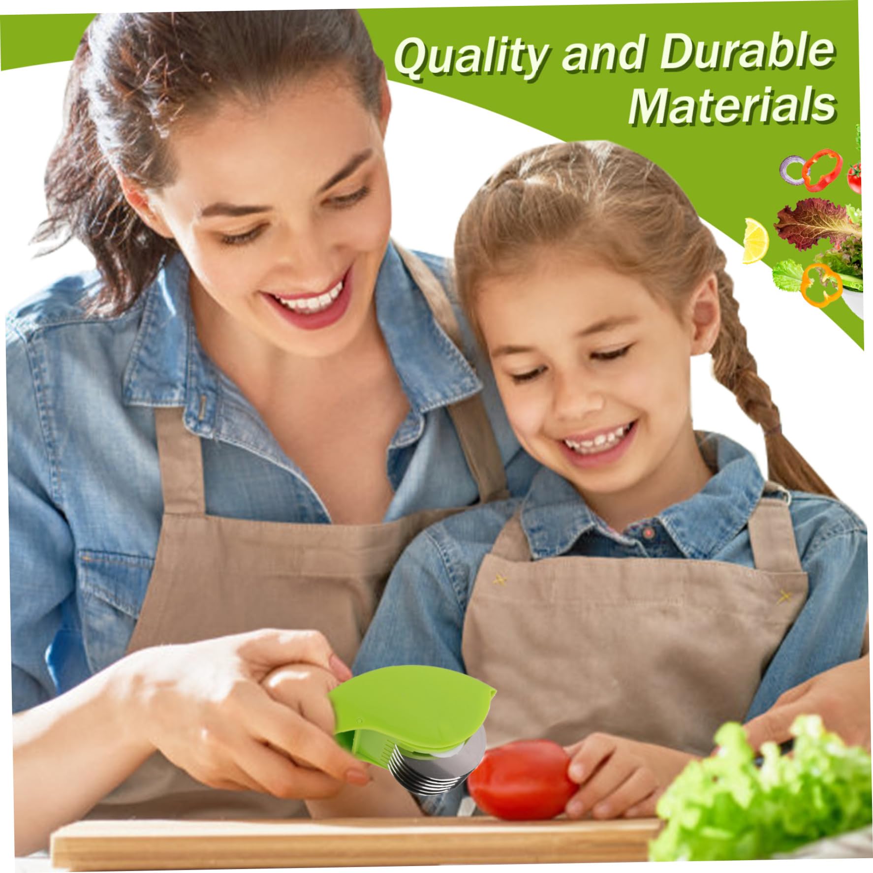 Herb Chopper Herb Roller with 6 Blade Manual Herb Grinder Stainless Steel Herb Cutter Sharp Detachable Washable Kitchen Gadgets for Cilantro Scallion Parsley Green