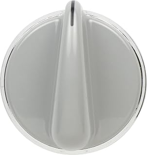 GE WH01X10462 Genuine OEM Control Knob Assembly (Grey) for GE Washing Machines