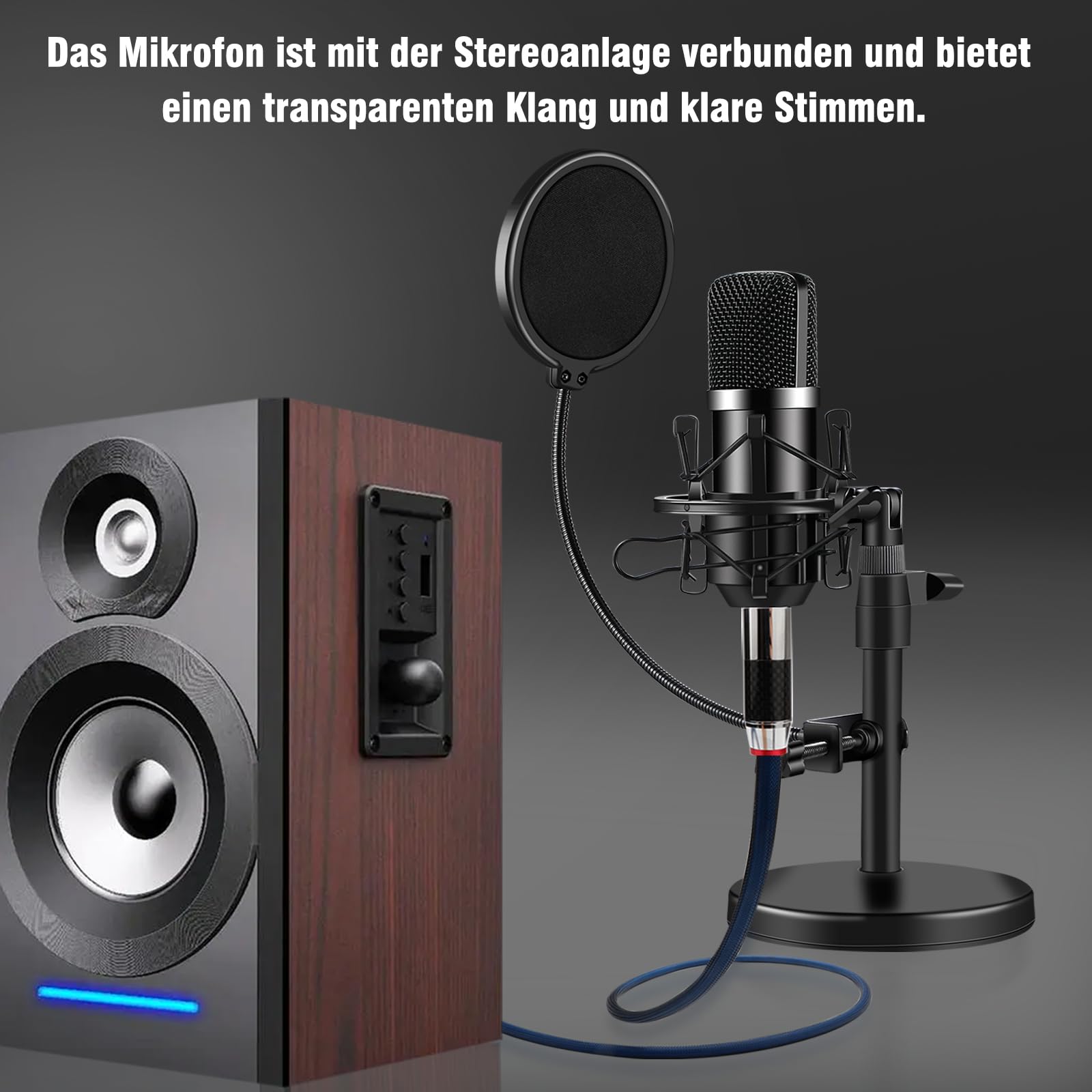 Monosaudio High-End HiFi XLR-Kabel 1,5m