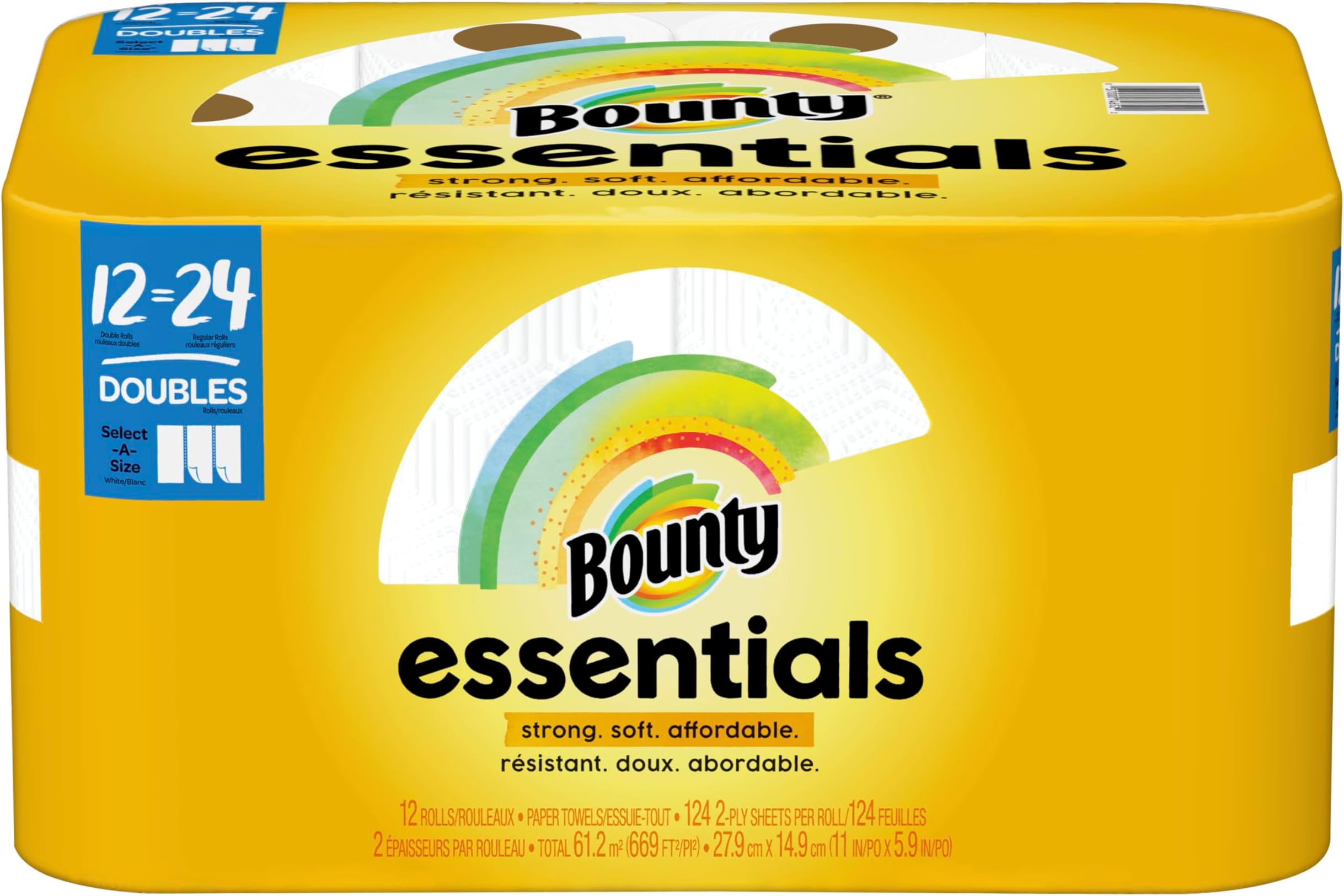 Bounty Paper Towels, 12 Pack