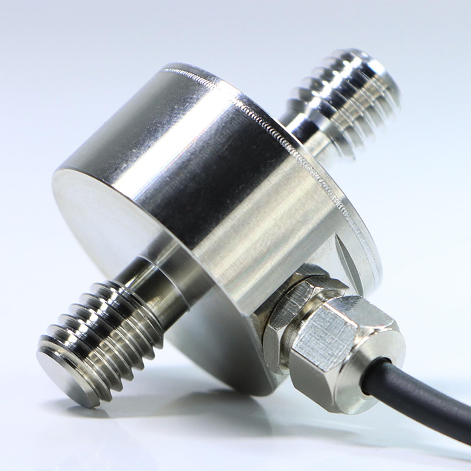 Sensores de fuerza en miniatura diseñados con sensores de celda de carga con salida de 0 a 10 V para aplicaciones de integración de equipos, transductor de fuerza de doble perno