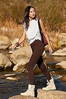 Vista 22 de NexiEpoch - Paquete de 4 leggings suaves para mujer, con bolsillos, control de abdomen y cintura alta, pantalones capri para yoga y ejercicio