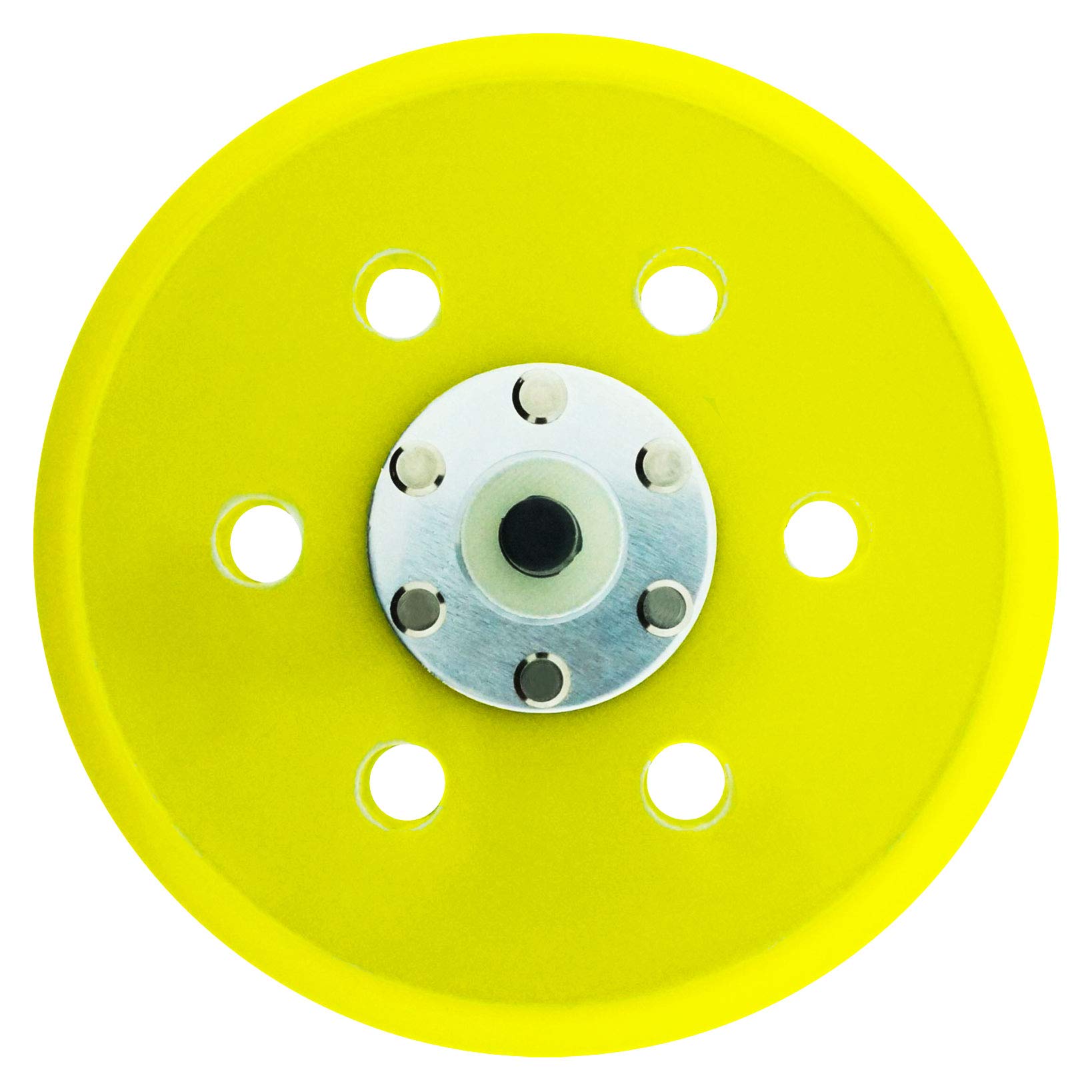 Sabrecut 1 X Osscda002 150Mm 5/16 Thread 6 Hole Medium Density Random Orbital Sander Hook & Loop Backing Pad Compatible With Dual Action Sanders