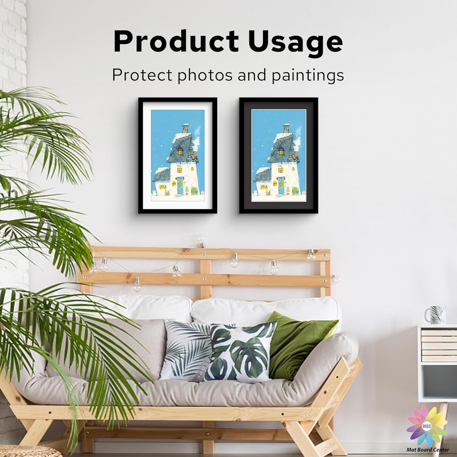 Mat Board Center, 10 Pack Pre-Cut 11x17 Picture Mats for 9x15 Photos/Prints - Acid Free, Bevel Cut, White Core, 4-Ply Thickness (White & Black) - Image 7