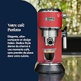 De'Longhi Dedica Style EC685R Traditional Pump Espresso Machine - Red - 2