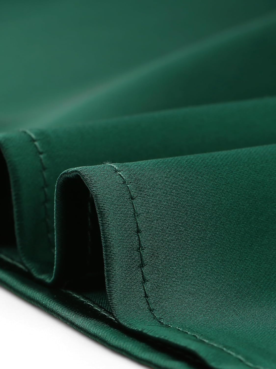 Allegra K Women's Satin Tank Tops Dressy Casual Bow Tie Mock Neck Sleeveless Work Blouse Shirt - Image 5