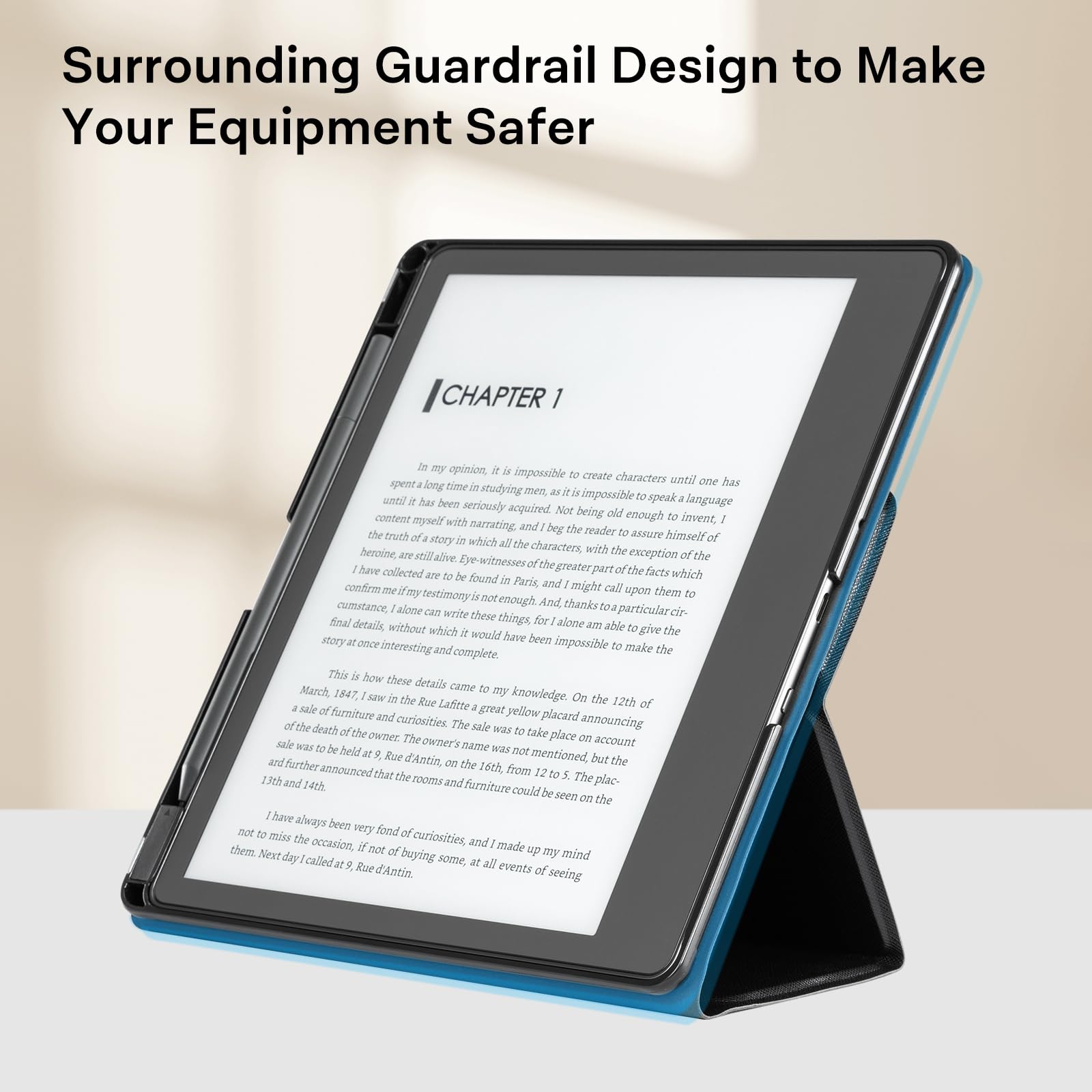 Amazon.com: CoBak Stand Case for Kindle Scribe - Premium Folio