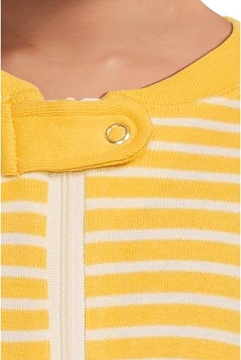 Hanna Andersson Baby Striped 2-way Zip Sleeper (Infant/Toddler)