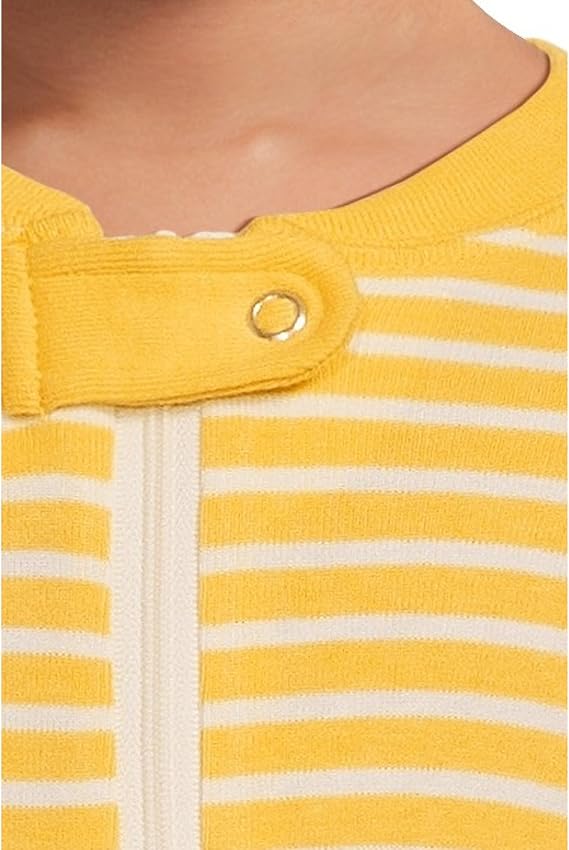 Hanna Andersson Baby Striped 2-way Zip Sleeper (Infant/Toddler)