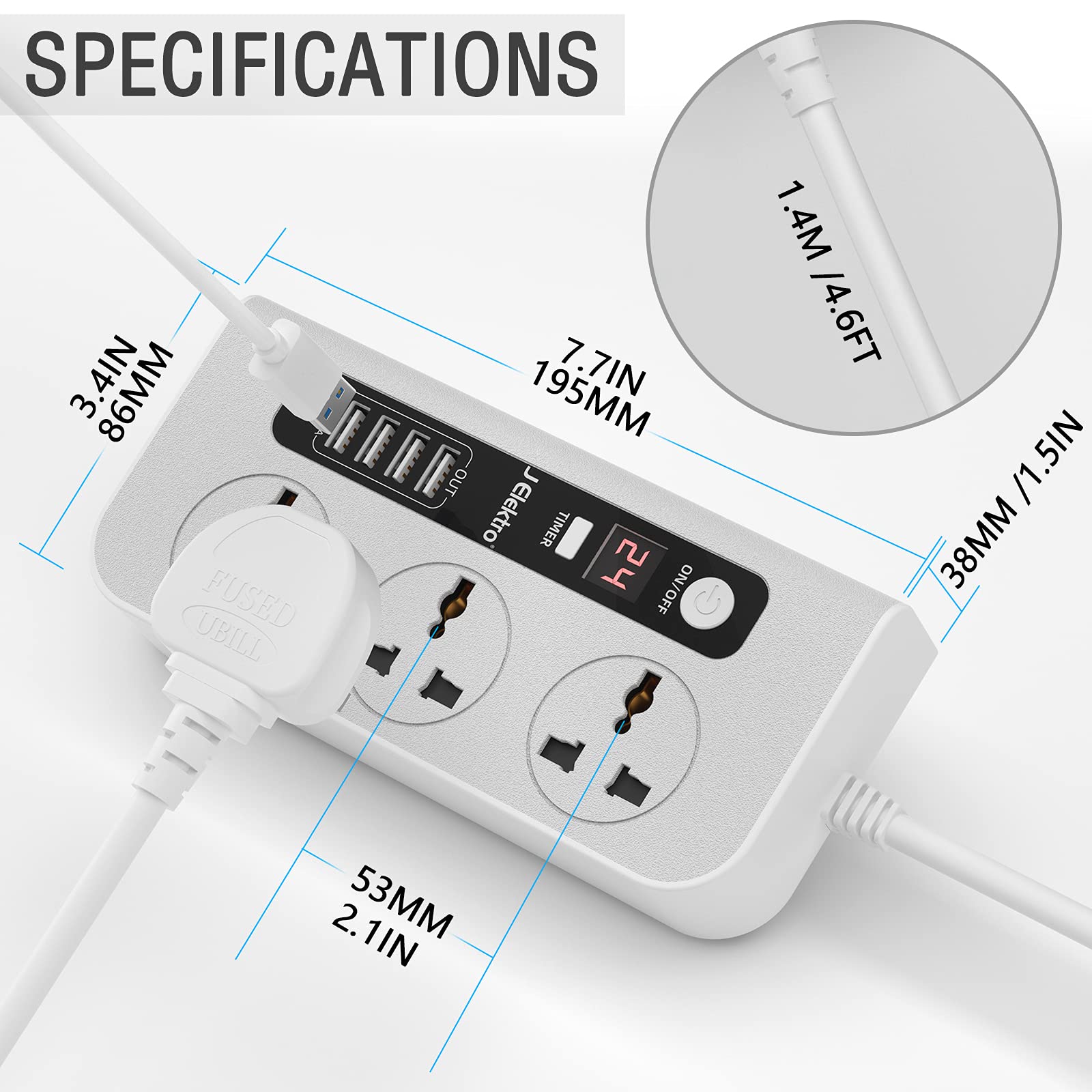 Prese Di Protezione Da Sovratensione USB - Foto 2