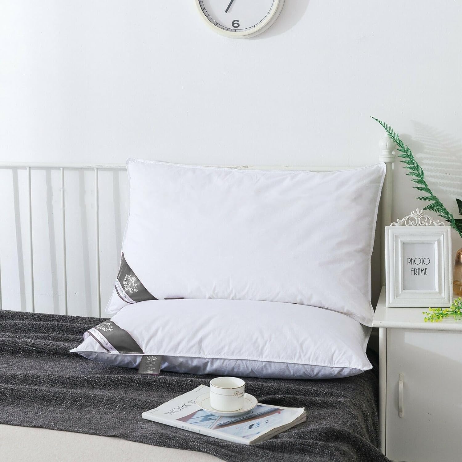 Silent Dreams 85 Goose Feather & 15 Goose Down Pillow 1 Pack