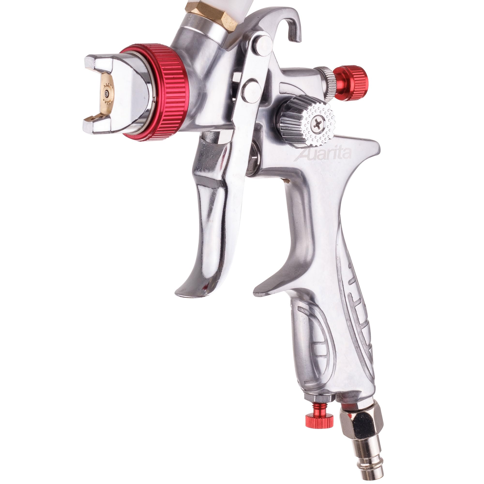 HVLP H-887P Pistolet pulvérisateur à Technologie Buse de 2,5 mm Durable Capacité de 600 ML pour la Peinture Trois Modes de réglage Très Efficace Bon pour Les matériaux Lourds