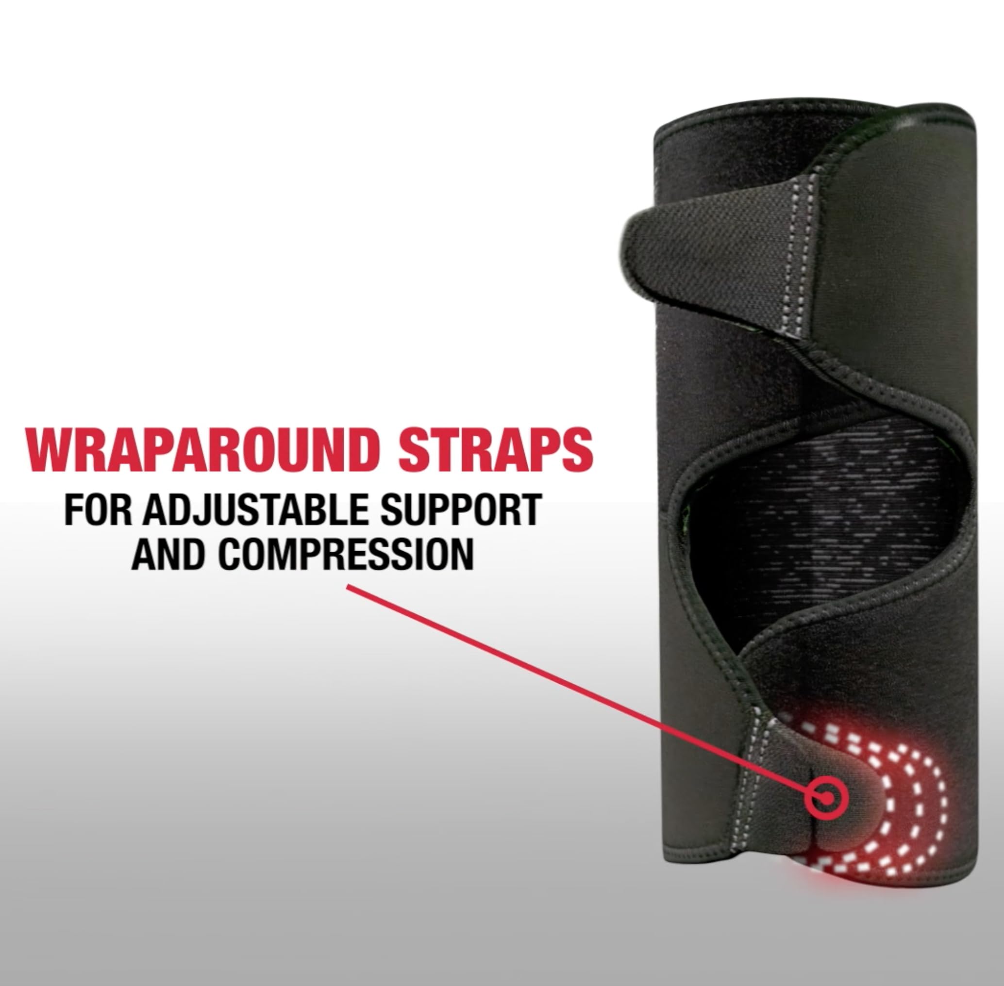 Mueller Mueller Hybrid Wraparound Knee Support, OSFM