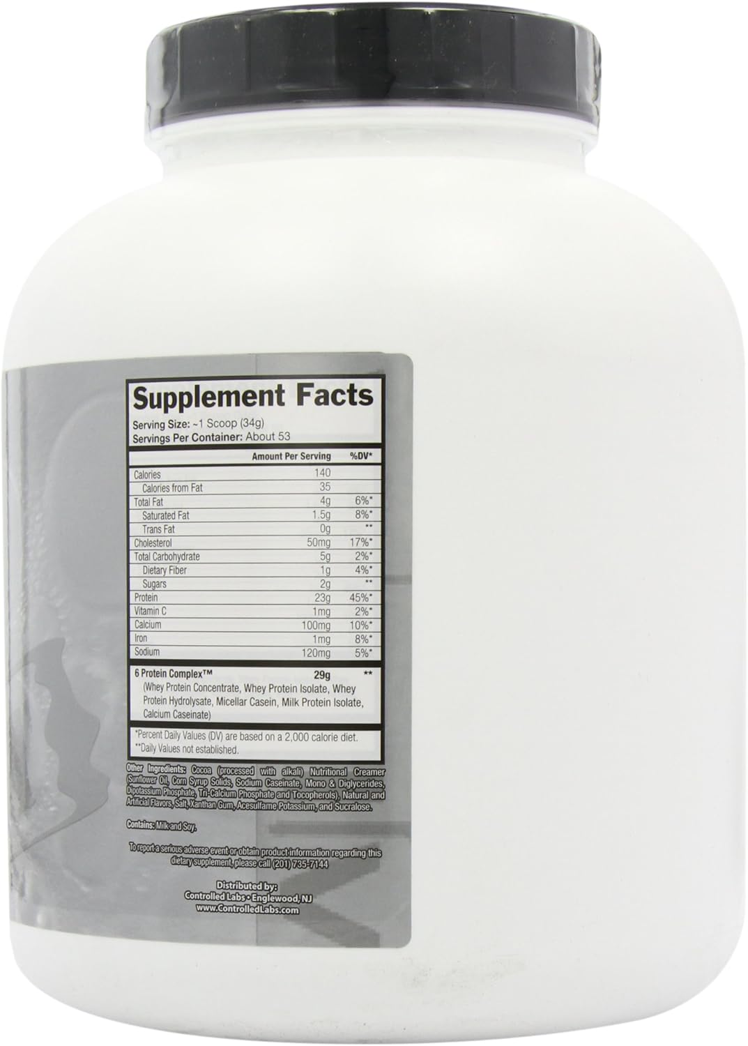 Controlled Labs Pronom 23 Cupcake Batter, Chocolate, 4 Pound