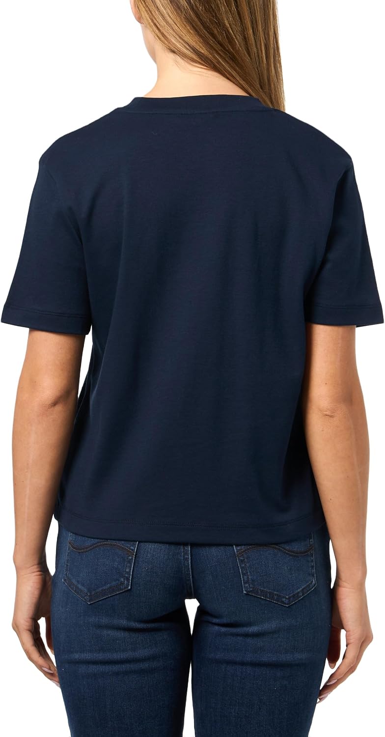 Tommy Hilfiger Women's Short Sleeve Cotton Graphic Logo Crew Neck T-Shirts