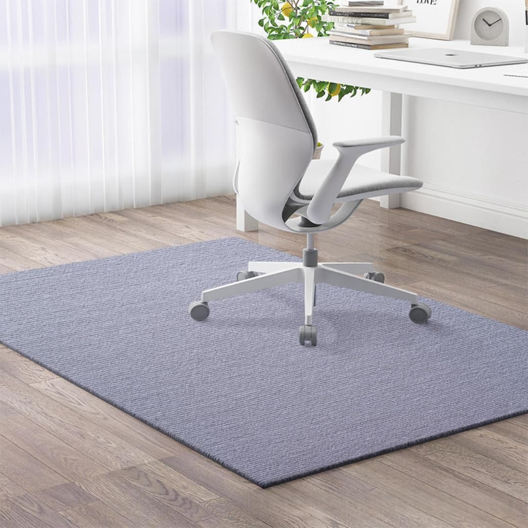 Tapis de chaise de bureau pour moquette parfait pour le télétravail