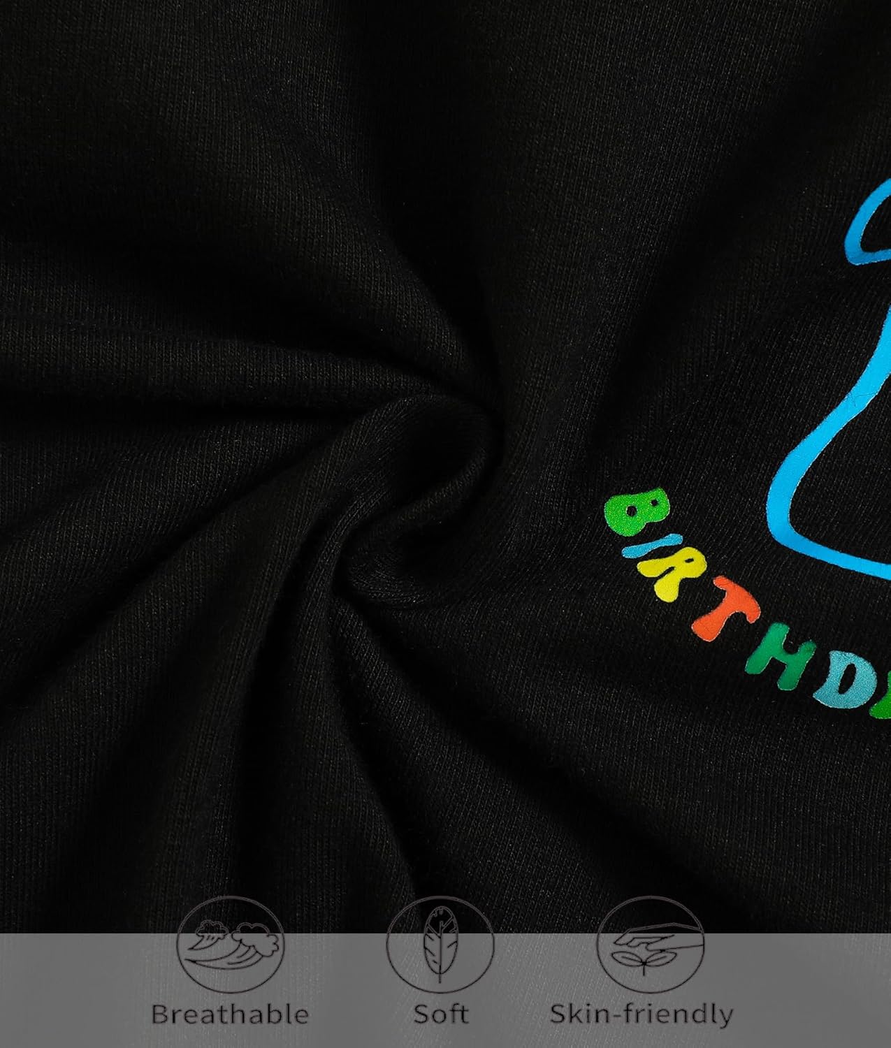 First Birthday Shirt Baby Boys One Year Old Tops 1st Birthday T-Shirt Cotton Long Sleeve Clothes Outfit - Image 6