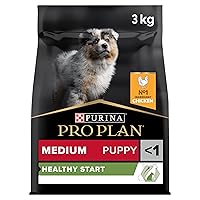 PURINA PRO PLAN Healthy Start Medium Crocchette per Cani Cuccioli con Pollo 4 Sacchi da 3kg