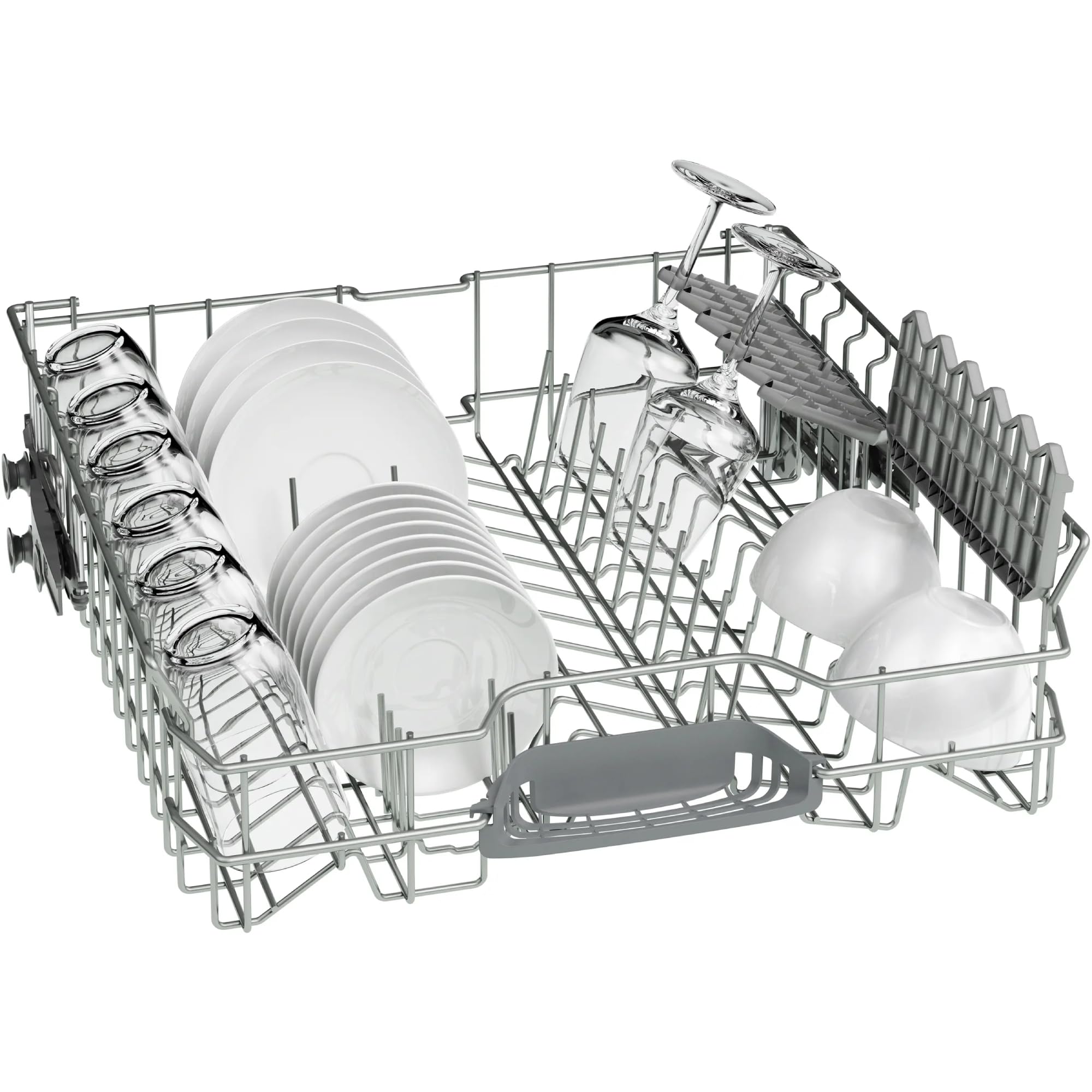 Bosch SMV25EX06F Series 2 - Dishwasher, Built-in, Info Light | 60 cm, Induction motor, Upper basket adjustable to 3 heights, AquaStop, red indicator light