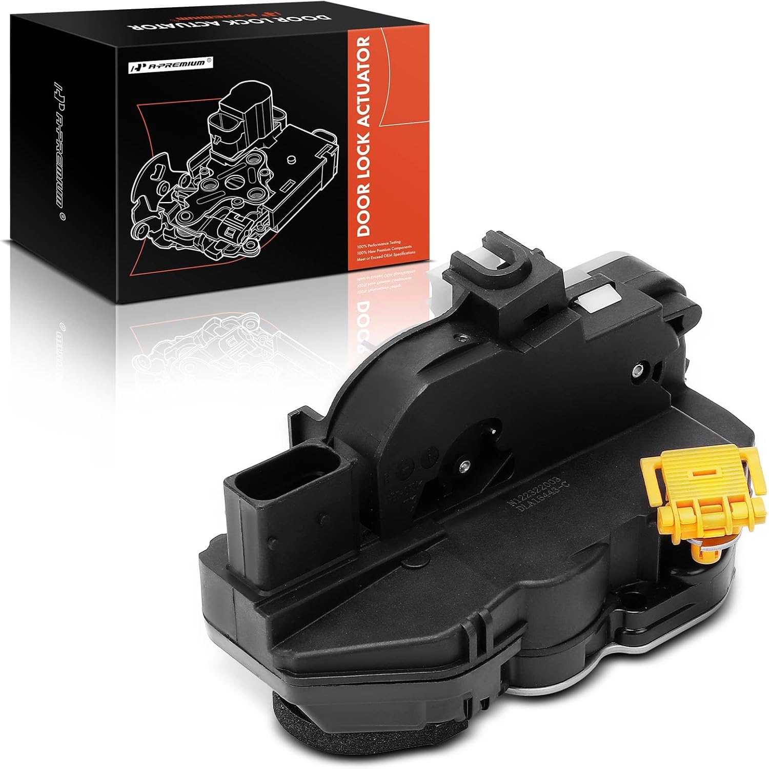 A-Premium Rear Right Passenger Side Door Lock Actuator Compatible with Chevrolet Chevy Trax 2015-2022, Sonic 2013-2020 & Buick Encore 2015-2022