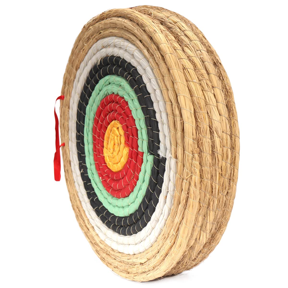 Archery Target - Backyard Straw Archery Target for Recurve Compound or Longbow - 20 Inch Traditional Bow Arrow Target for Kids Youth Adult Archery Hunting Practice