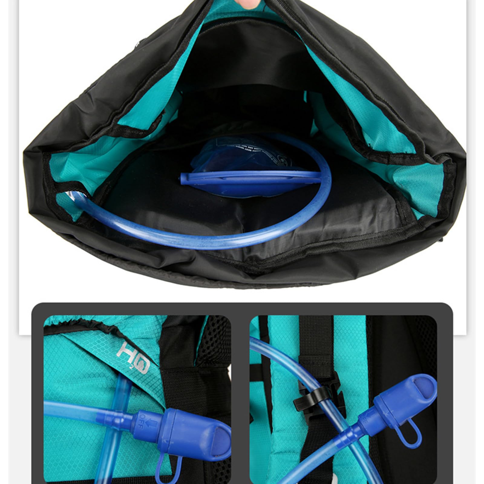 60L Grande Capacità Zaino Da Trekking In Poliestere Impermeabile Zaino Multipocket per Alpinismo Campeggio Poliestere Escursionismo Bag