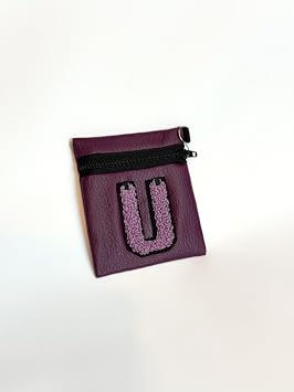 INITIALS Harfl Mini Cüzdan, U-Bordo