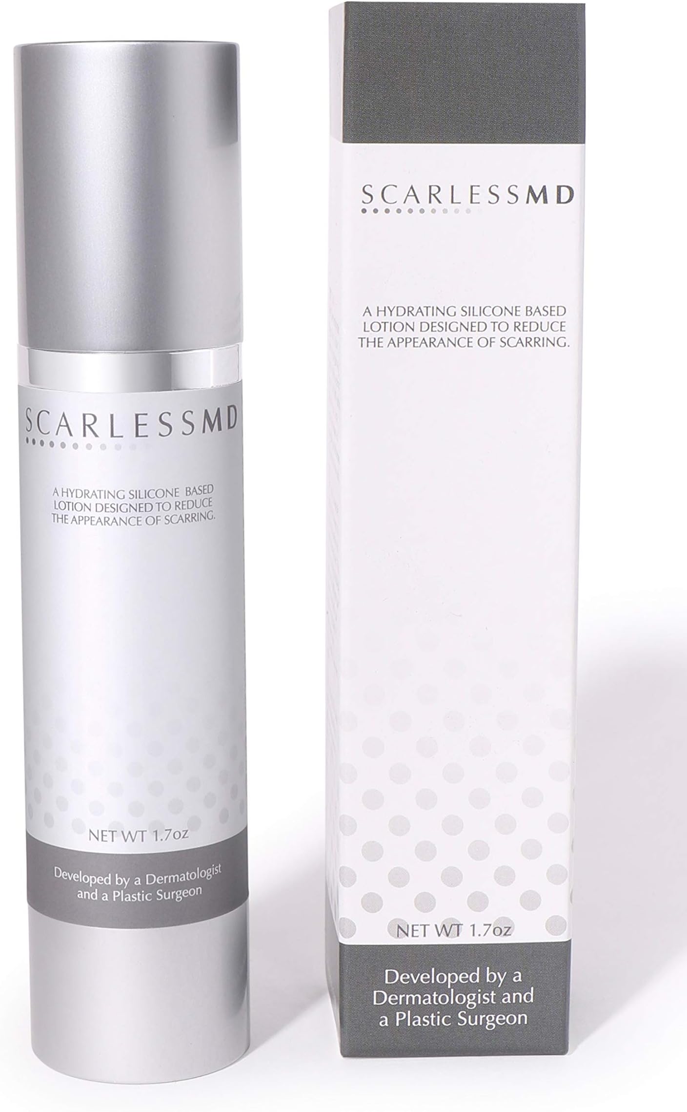 | Advanced Silicone Surgical Scar Removal Treatment | Cream w/Vitamin E (1.7 Ounces/ 50 Grams) Created by Pediatric Plastic Surgeon