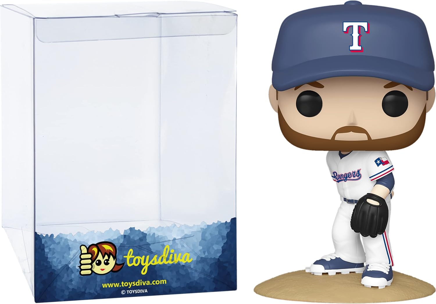 Funko C o r e y K l u b e r : P o p ! Vinyl Figurine Bundle with 1 Compatible 'ToysDiva' Graphic Protector (043-46824 - B)