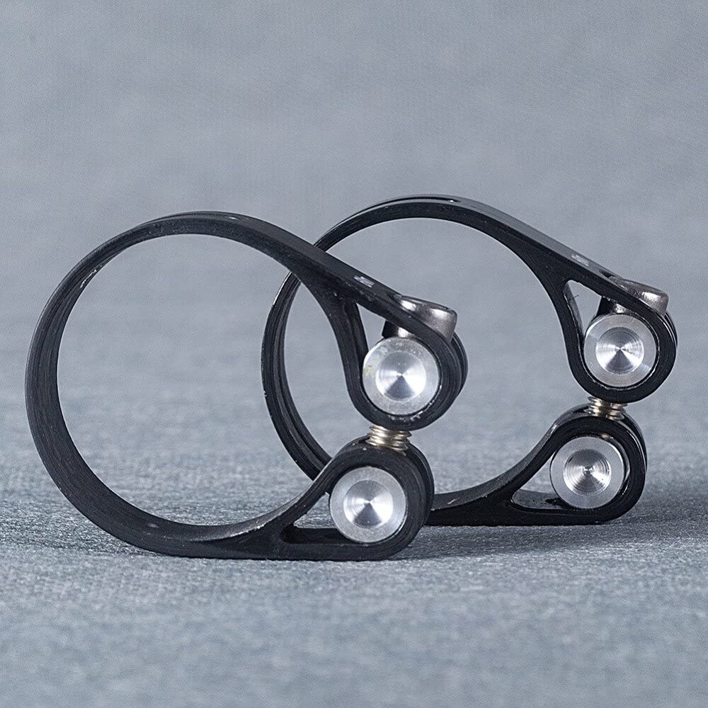 Morsetto reggisella bici Morsetto reggisella bici, Morsetto reggisella, Morsetto reggisella bici 14g Morsetto reggisella bici completamente in carbonio 34,9 mm e 31,8 mm Morsetti reggisella bici da st