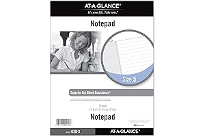 Day Runner Refill NotePad Inserts for Planners 5 1/2 x 8 1/2