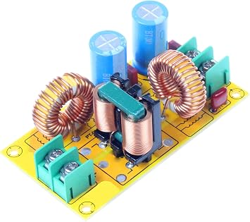 DC LC Filter DC EMI Power Filter 0 to 50V 2A 4A 10A 20A Filtering Board (10A)