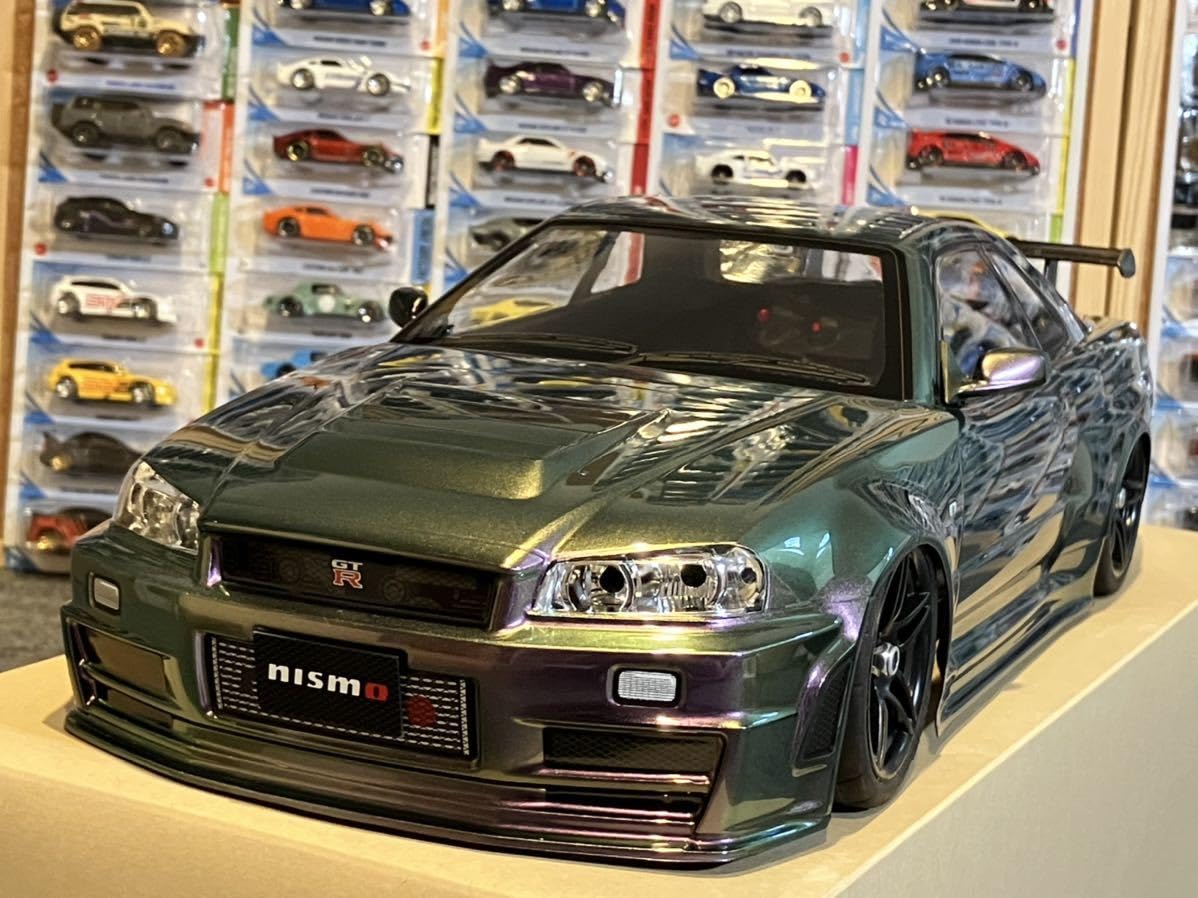 Amazon.co.jp: タミヤラジコン日産スカイラインGT-R R34 塗装済