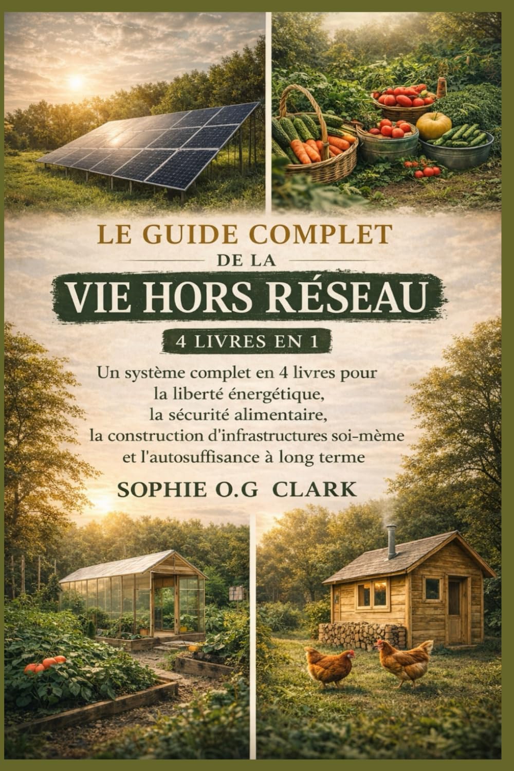 LE GUIDE COMPLET DE LA VIE HORS RÉSEAU : 4 LIVRES EN 1: Un système complet en 4 livres pour la liberté énergétique, la sécurité alimentaire, la ... soi-même et l'autosuffisance à long terme