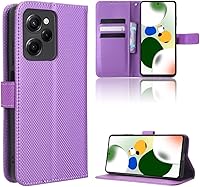 Vista 93 de Case for Honor X7a - Funda de piel sintética con tapa para Honor X7a RKY-LX2, color marrón