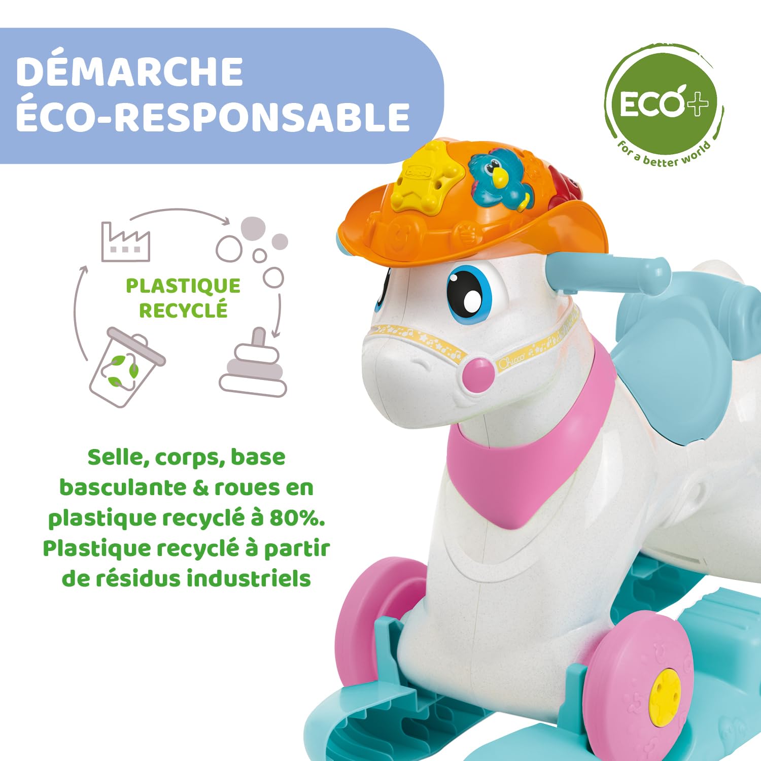 Chicco Animali Giocattolo, Colore, Miss Baby Rodeo & Friends, 00011314100000