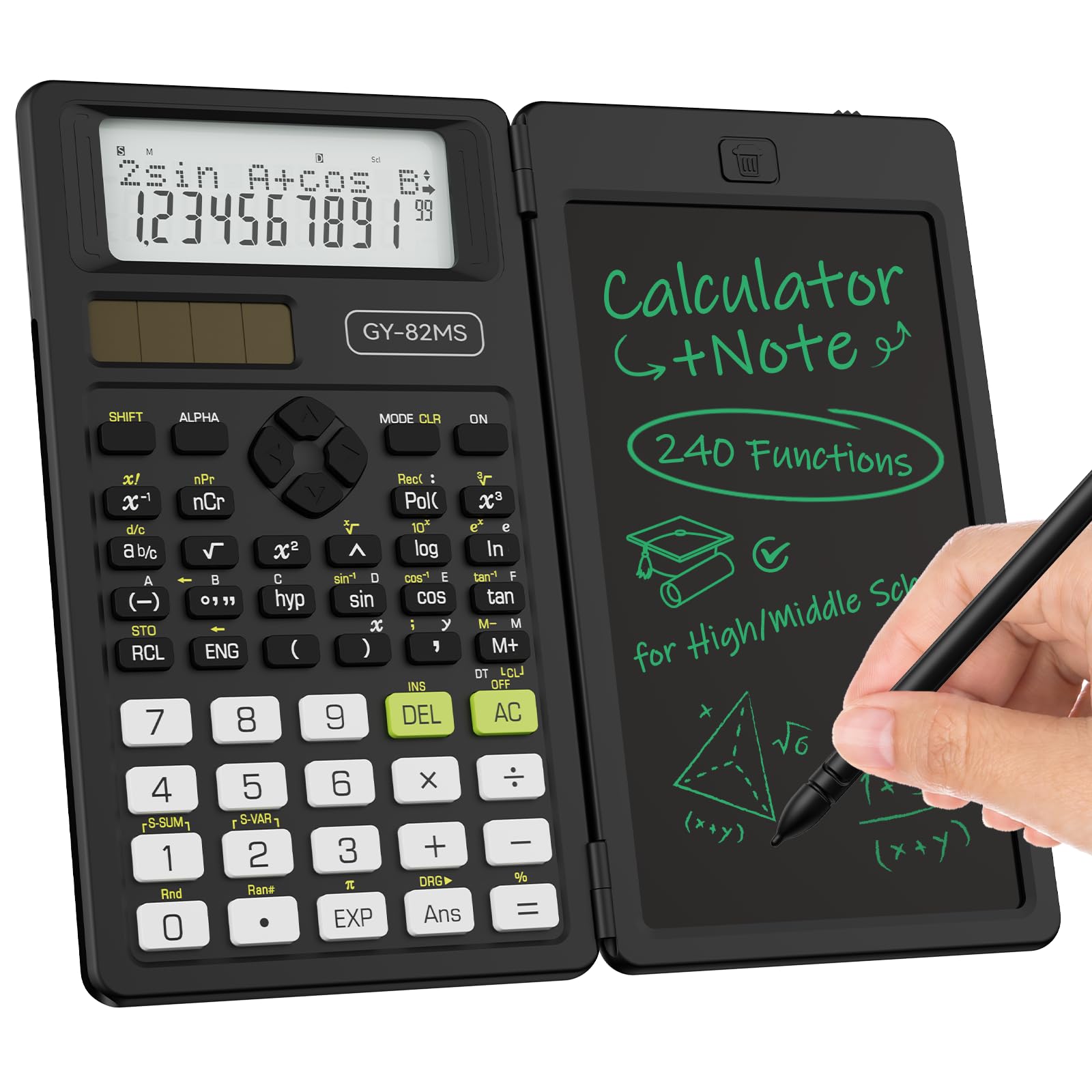 Photo 1 of ROATEE 82MS Scientific Calculator with Notepad