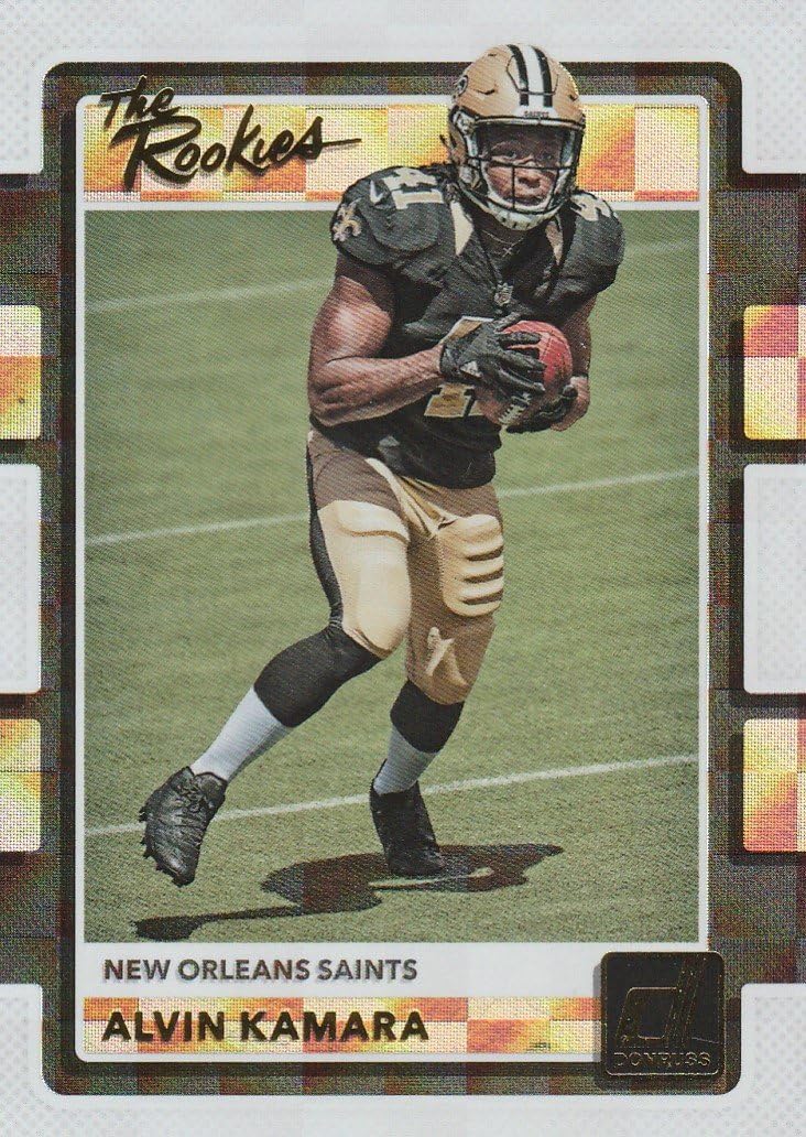 2017 Donruss The Rookies #17 Alvin Kamara Football Card