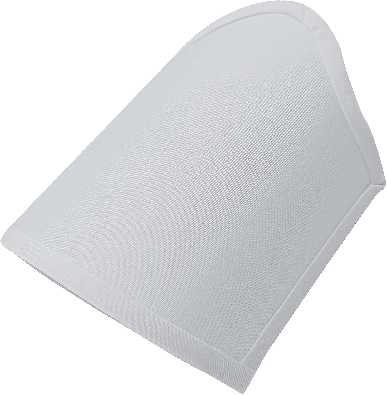 Upgradelights 6 Inch Scalloped Wall Sconce Shield Half Lamp Shade (White)