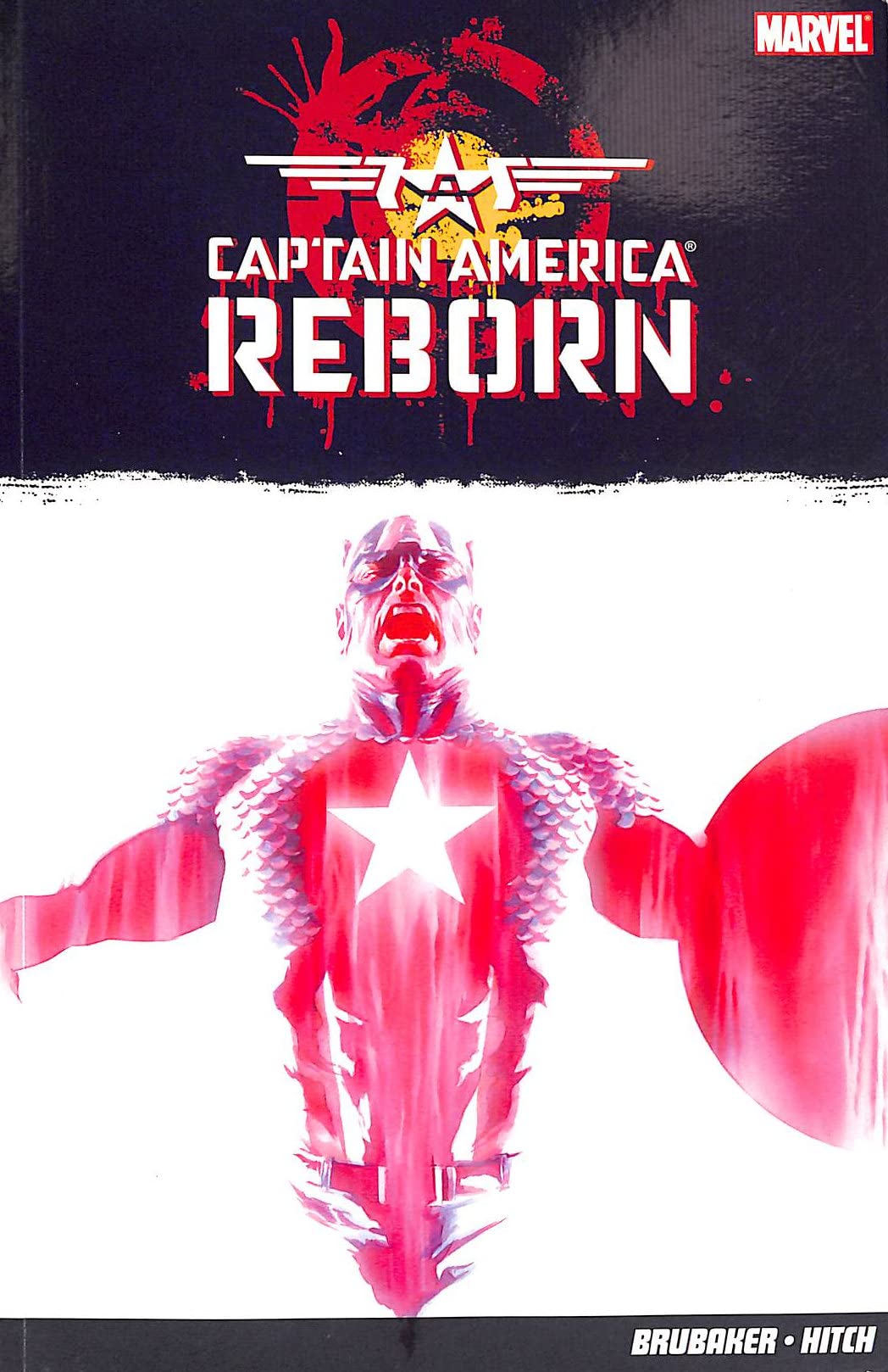 Captain America Reborn Signed by Bryan Hitch Paperback TPB Graphic Novel Marvel