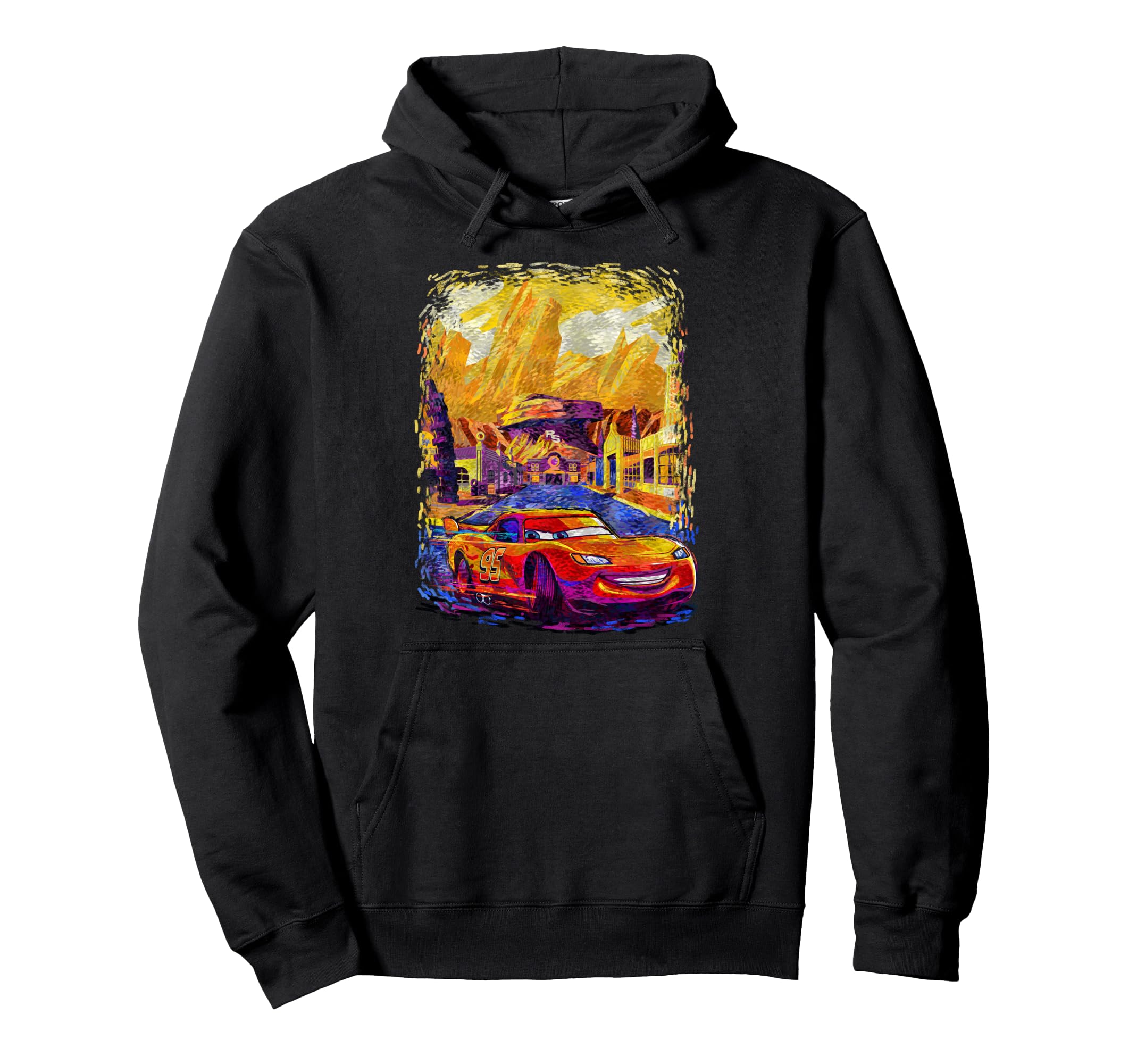 Sweat Lightning McQueen Disney Pixar pull à capuche confortable - 2