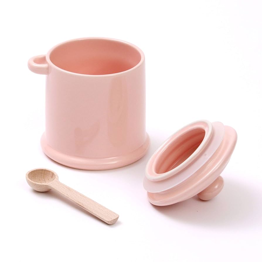 Amazon｜ZERO JAPAN キャニスターM 木製スプーン付 ピンク CP