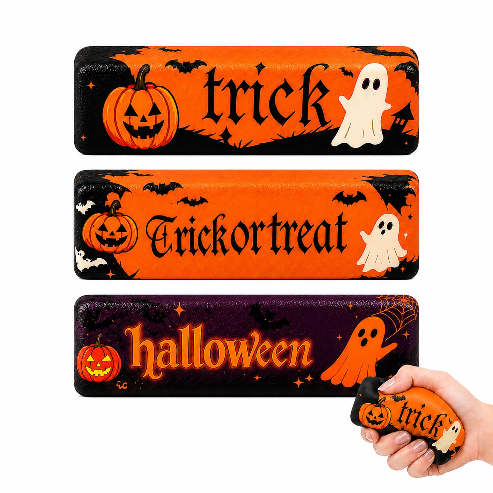 Butter Squishy, Charming Squeeze Delight, Random Halloween - themed, Ideal for Office Desk Adorers, Home Decorators, and Those Seeking Quirky Items, in Butter - inspired Shapes