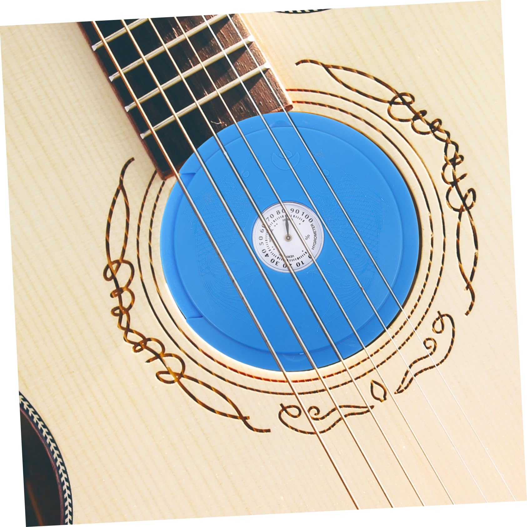 TOYANDONA 5piezas Humidificador Para Guitarra Con Higrómetro Kit De Cuidado Acústico Evita Grietas y Daños Tu Instrumento Para Guitarras Clásicas y Acústicas