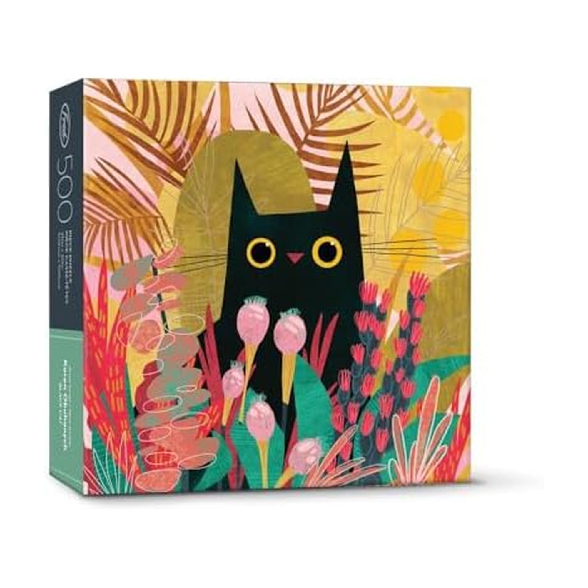 Black CAT by Karen Obuhanych, 500 Piece Puzzle (5274227)