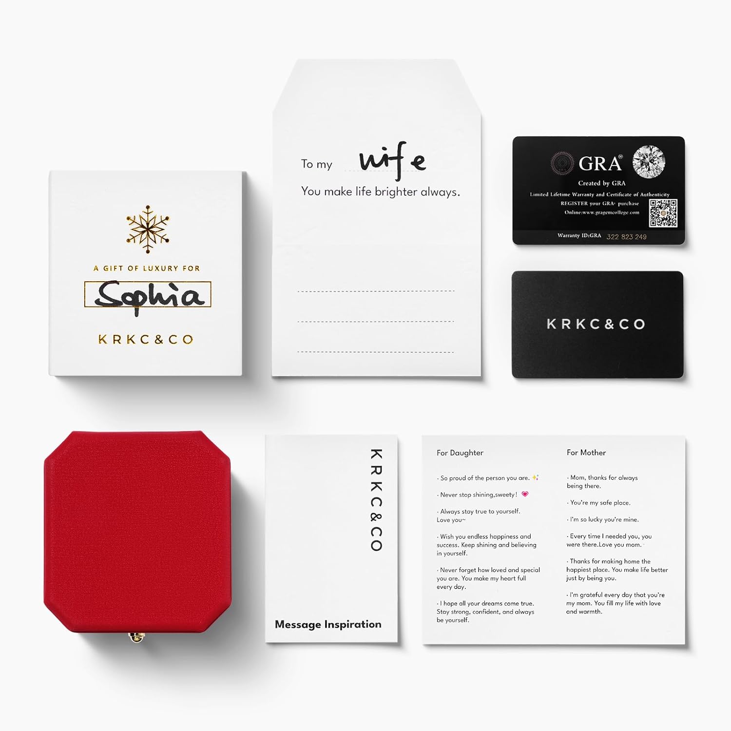 KRKC&CO Lab Grown Moissanite Stud Earrings for Women, Hypoallergenic 925 Sterling Silver, Mother's Day/Anniversary/Valentine's Day/Birthday/Wedding Gift, 14K Gold Plated/White Gold Plated, 0.6-3.0ct - Image 2