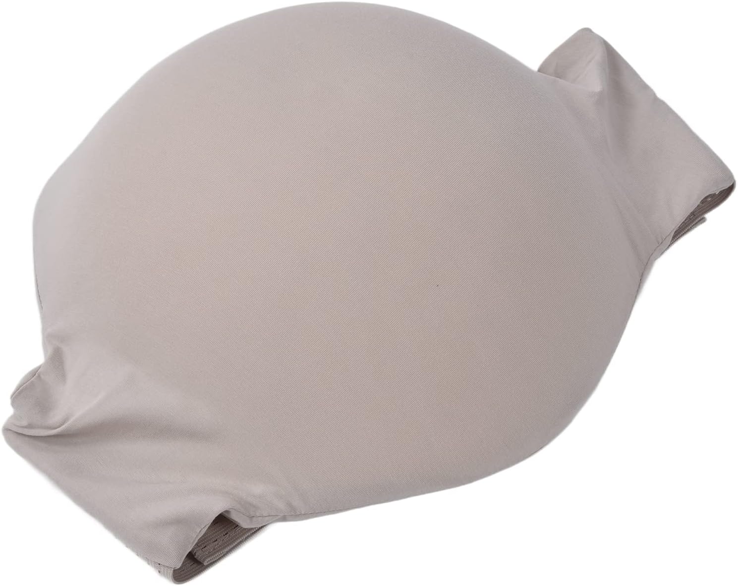 Jiawu Fake Pregnancy Belly, Lifelike Artificial Silicone Pregnant Belly Bump, Fake Pregnant Belly for Actor Performance Photography Props, Advertising (Skin Color L)