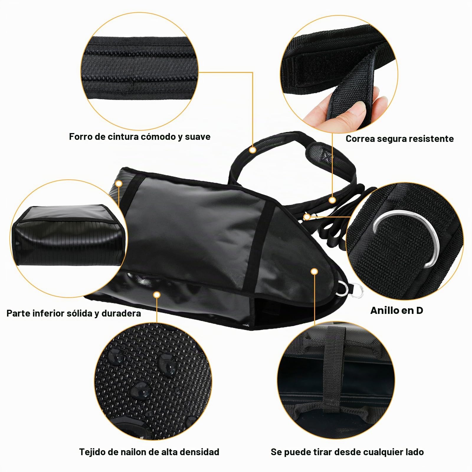 Entrenador de trineo de peso ajustable, para entrenamiento de trineo en interiores y exteriores, con 3 pesos