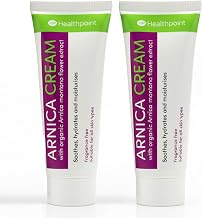Epished Arnica Cream 2 x 50ml – Natural Muscle & Joint Relief Cream for Bruises, Swelling, Strains & Sprains – Soothing Herbal Skin Care Duo Pack